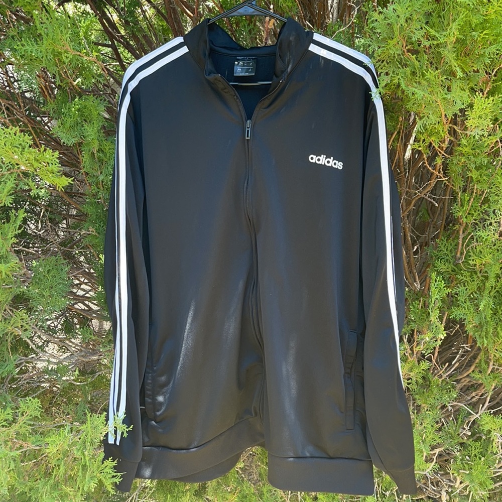 adidas Black and White Men's Jacket